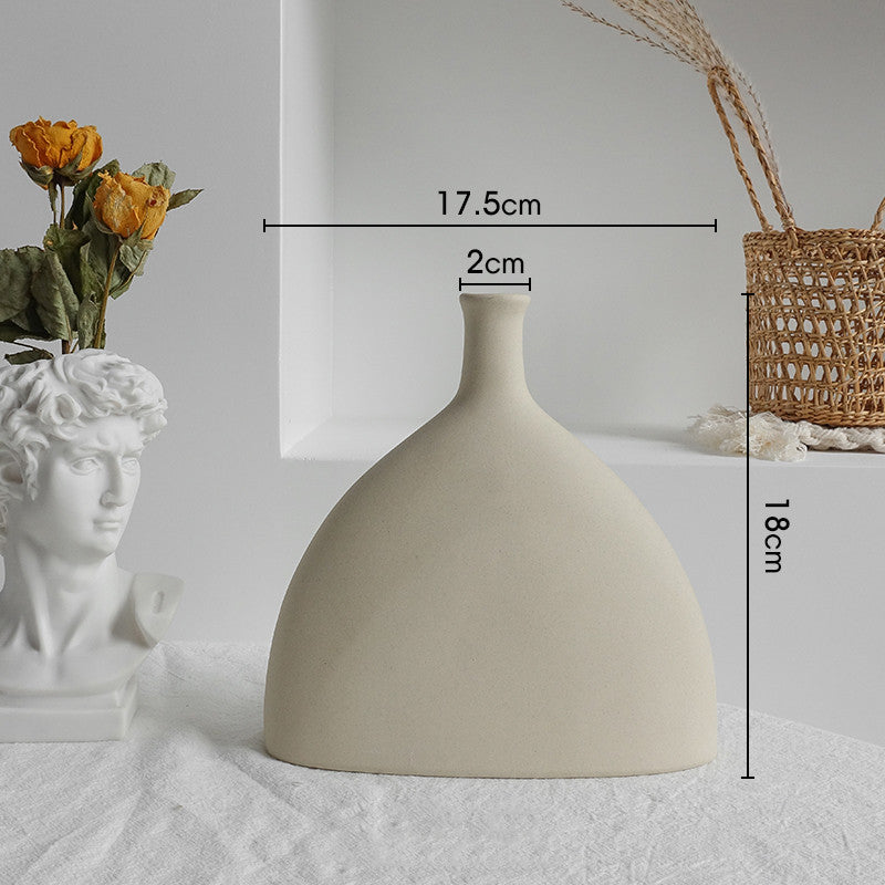 Nordic-Style Neutral Vase, Assorted