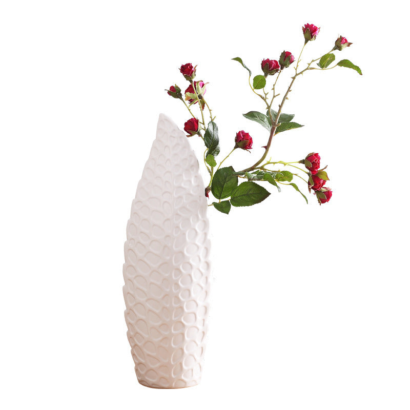 Nordic-Style Fin Vase