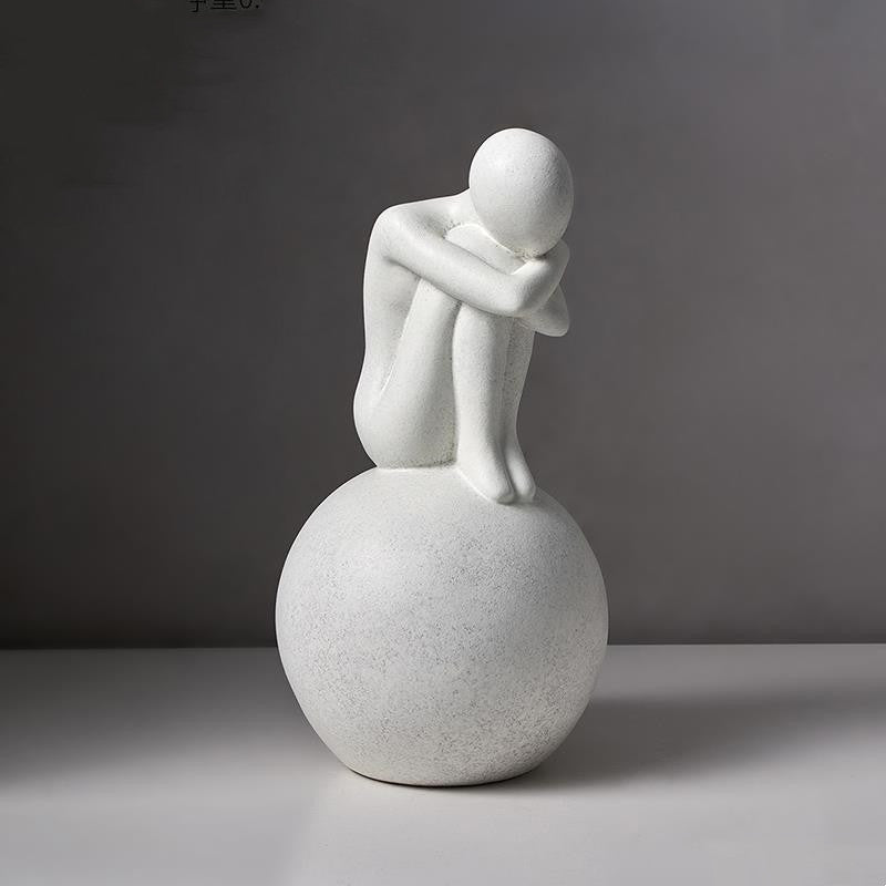 Minimalistic Stylized Figurine, Assorted