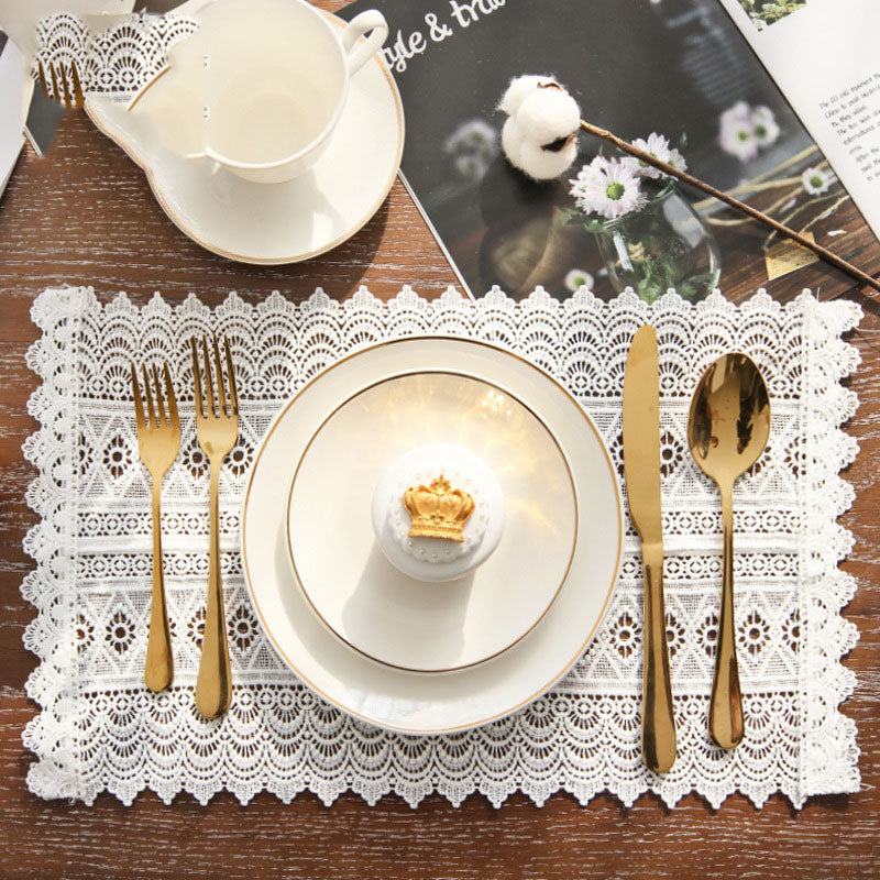 French Lace Table Runner