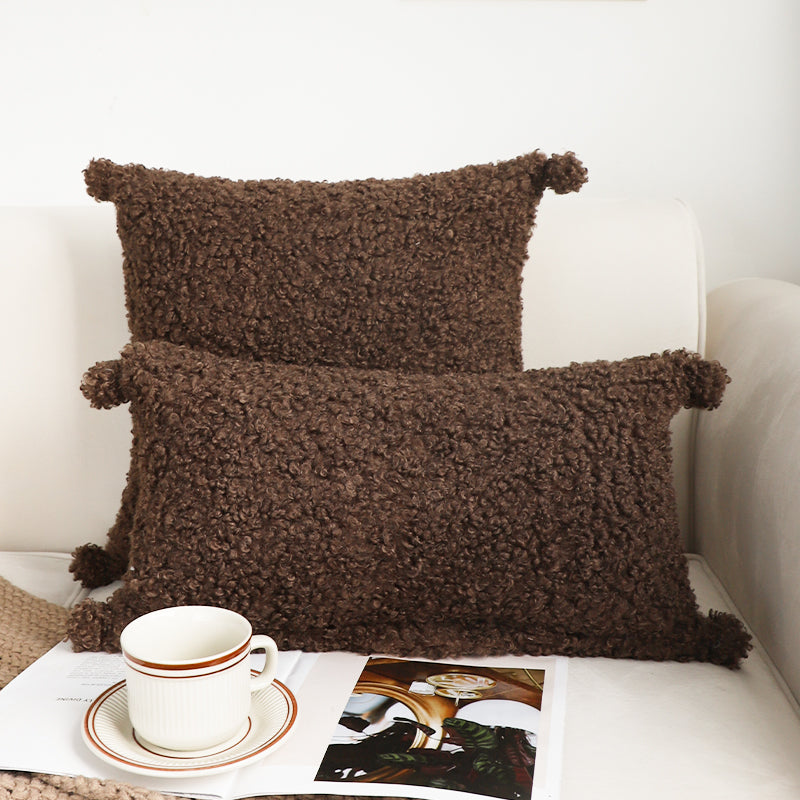 Ultra Plush Faux Wool Pillow Covers