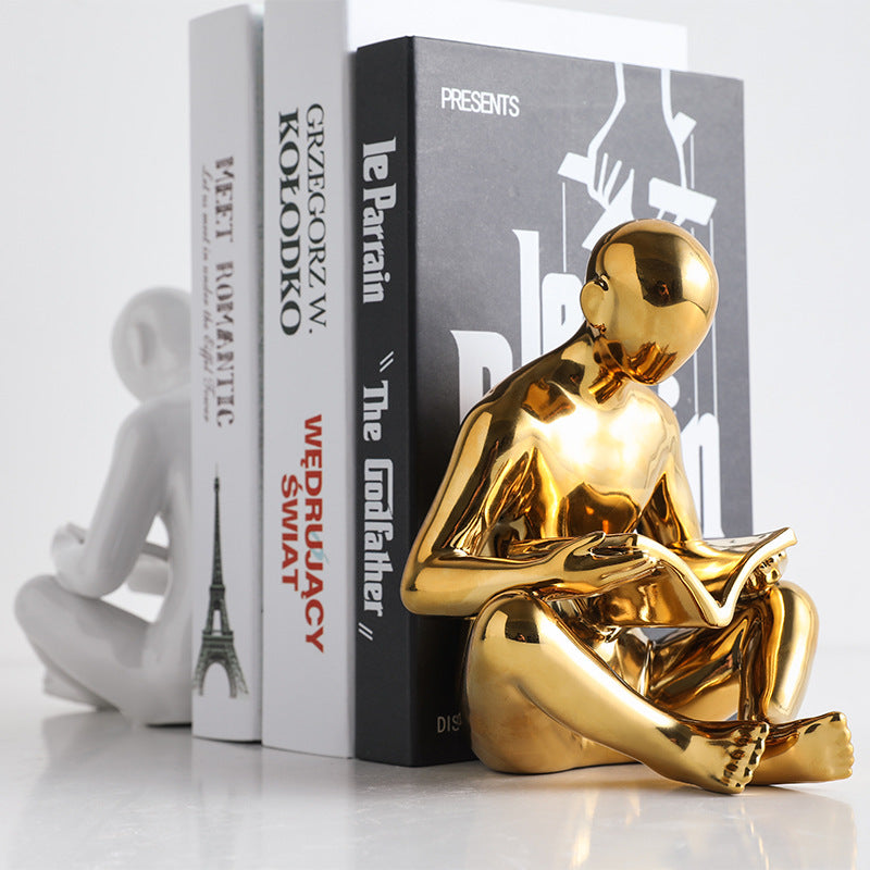 Nordic Figurine Bookends, Assorted