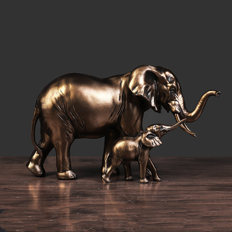 Retro-Style Elephant Ornaments