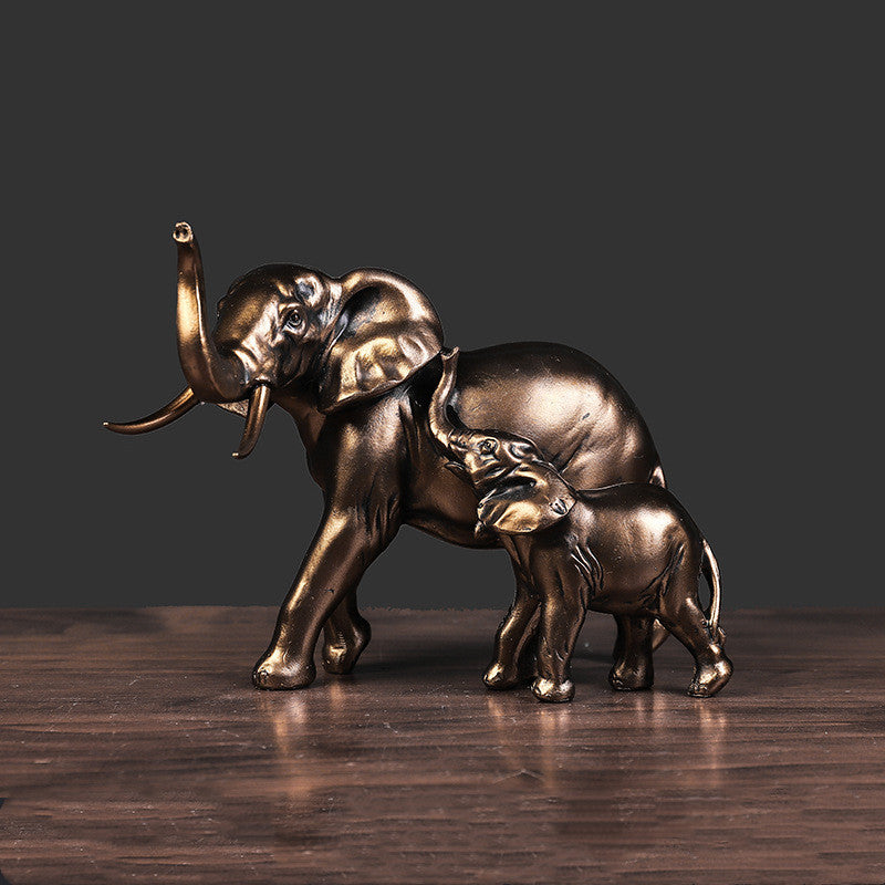 Retro-Style Elephant Ornaments