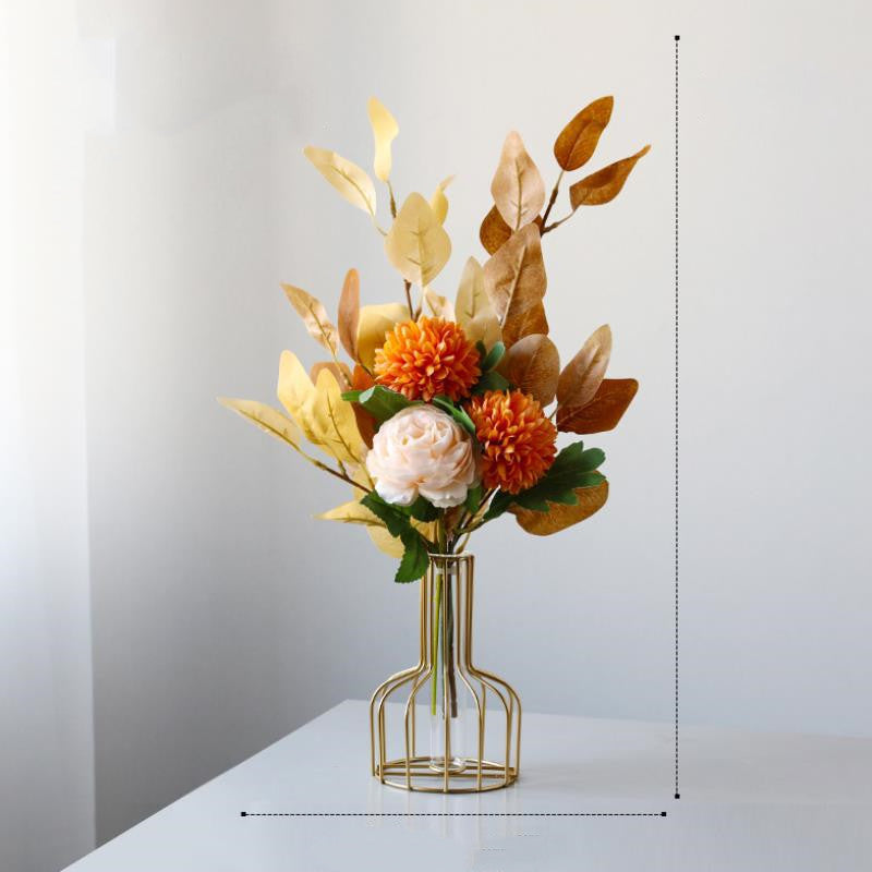 Wire Vase with Glass Insert, Assorted