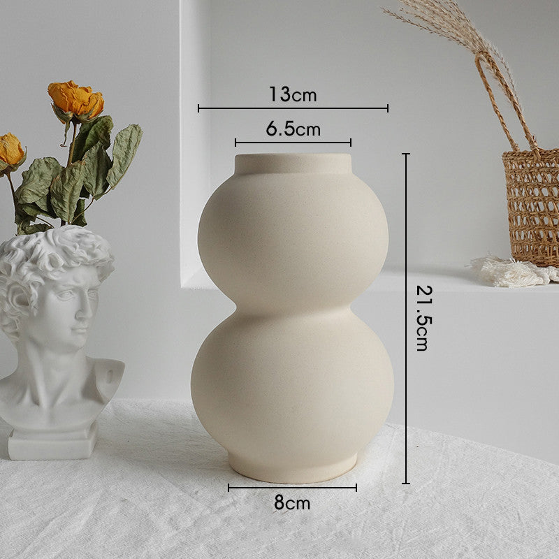 Nordic-Style Neutral Vase, Assorted