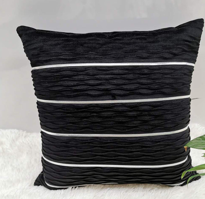 Luxurious Textured Velvet Pillow Cover