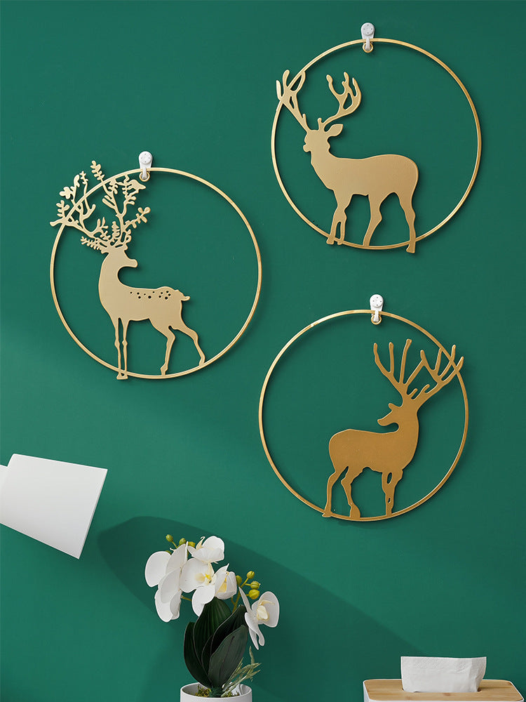 Elk Wall Decoration, Assorted