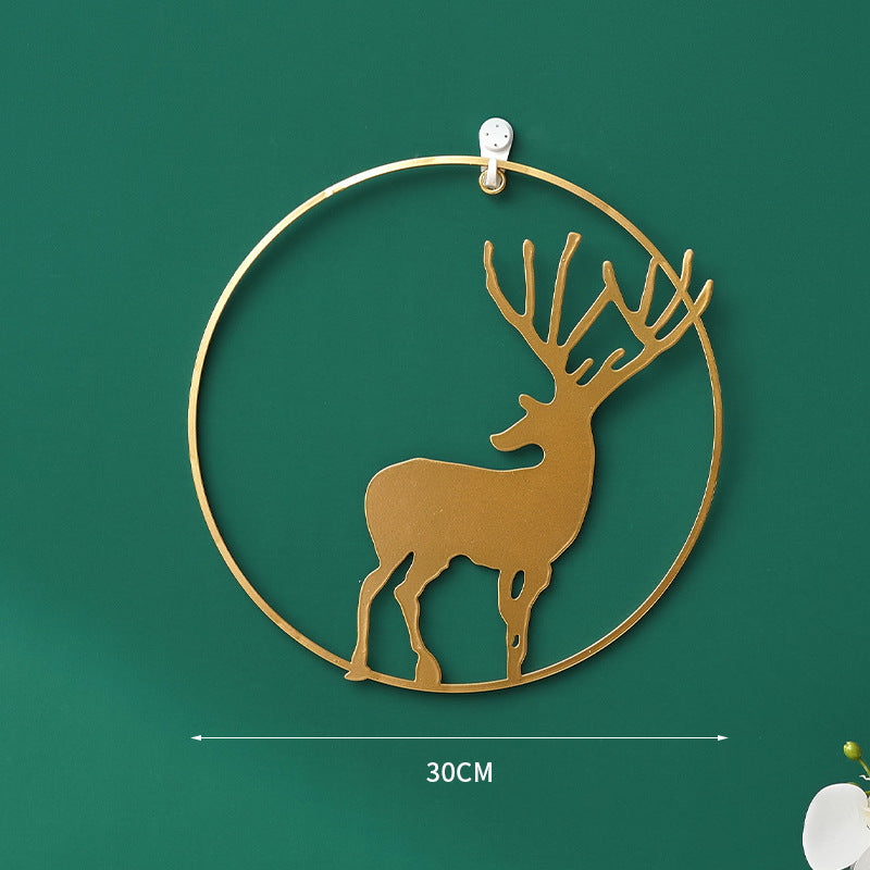 Elk Wall Decoration, Assorted