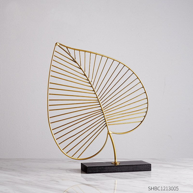 Gold Wire Leaf