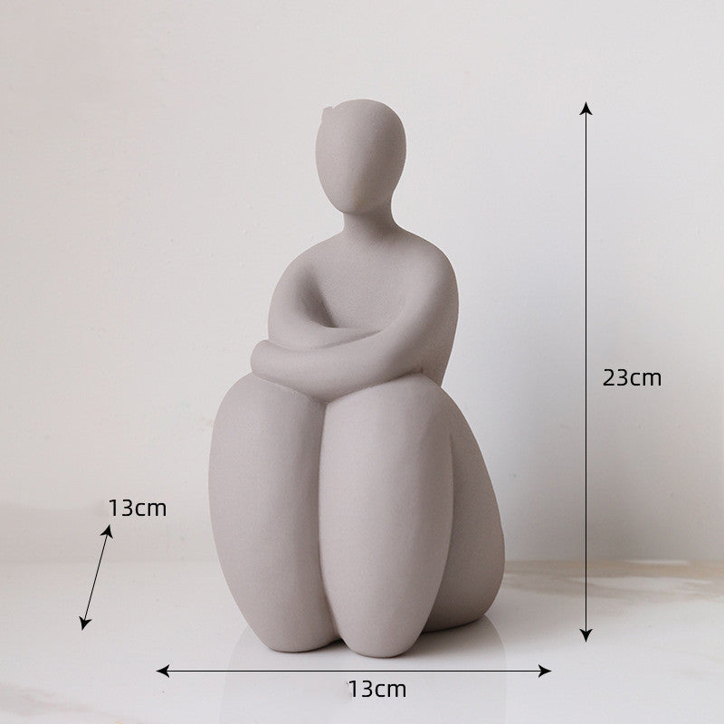 Minimalistic Stylized Figurine, Assorted