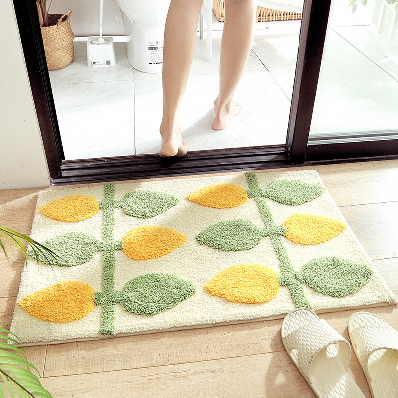 Fun Plant-Inspired Bath Rugs