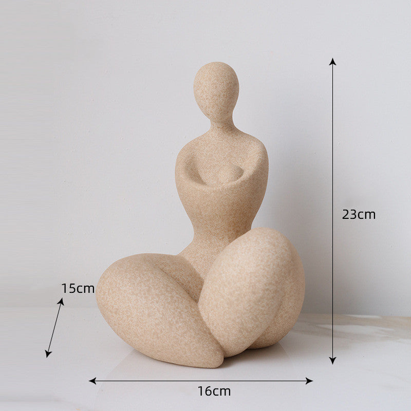 Minimalistic Stylized Figurine, Assorted