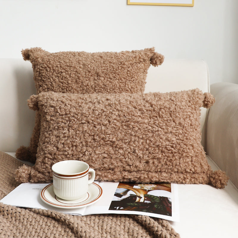 Ultra Plush Faux Wool Pillow Covers