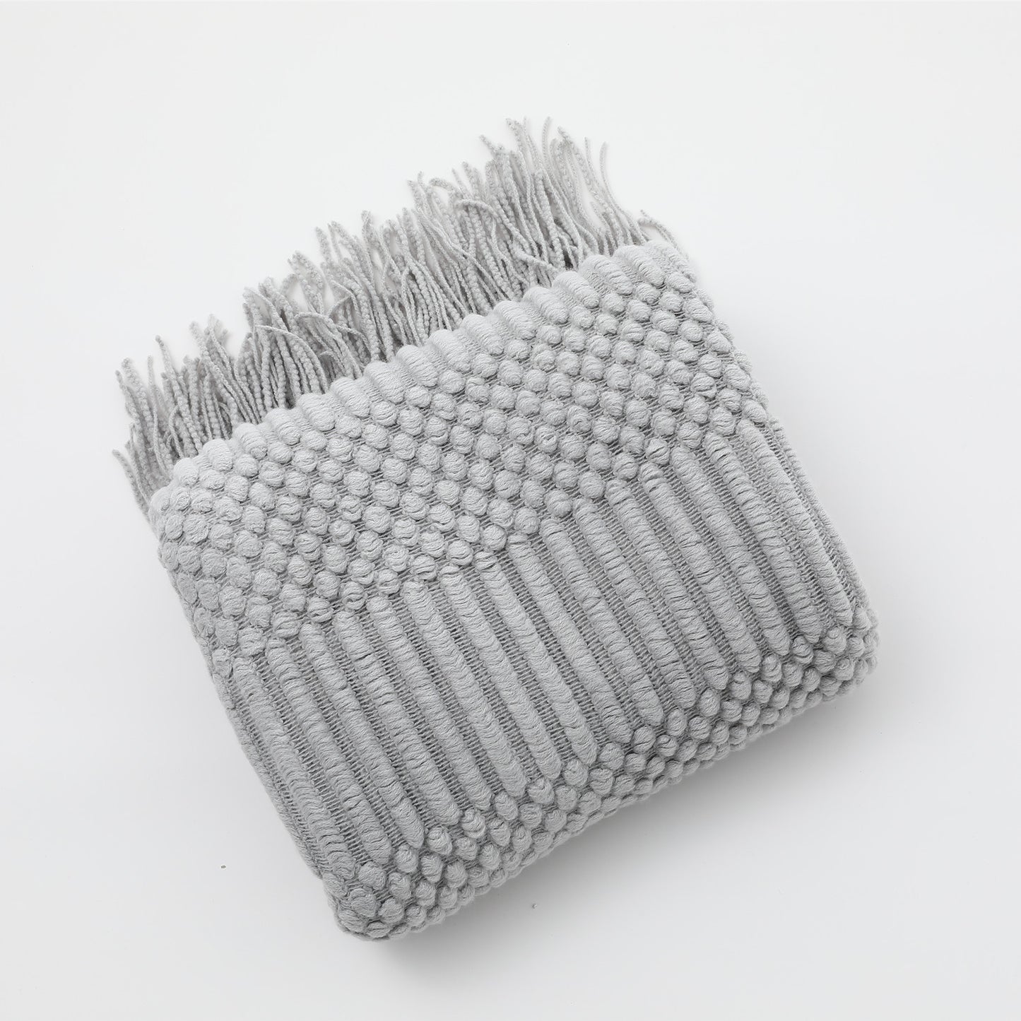 Dot and Line Nordic Throw Blanket