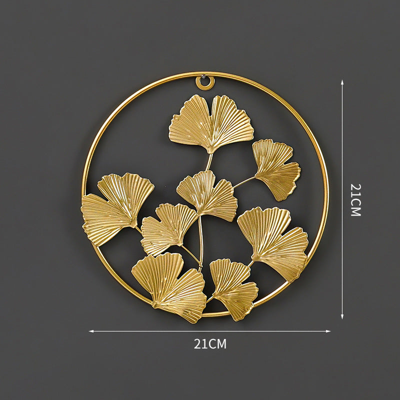 Golden Leaf Wall Decor, Assorted