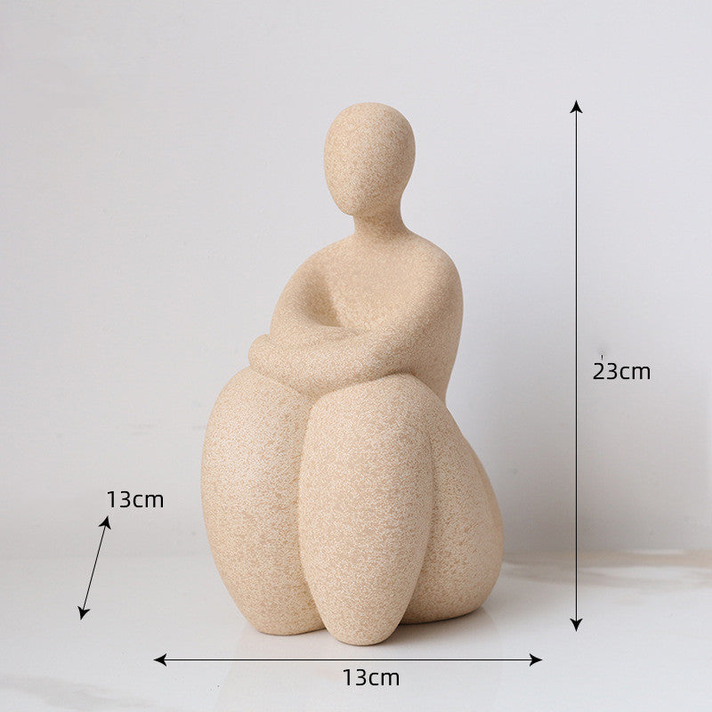 Minimalistic Stylized Figurine, Assorted