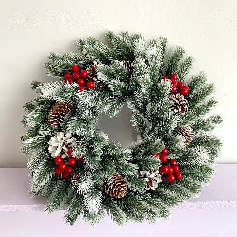 Snowy Christmas Wreath