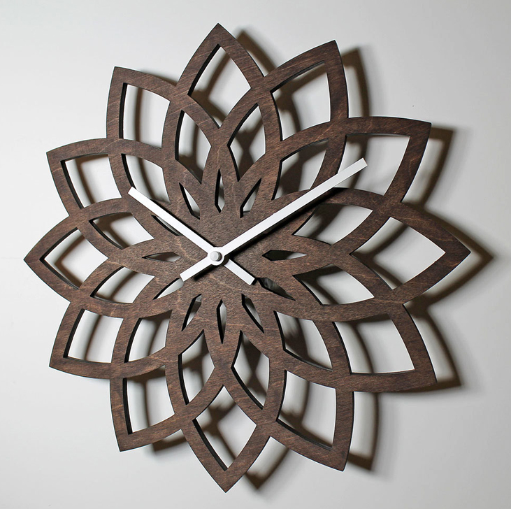 Lotus Wall Clock