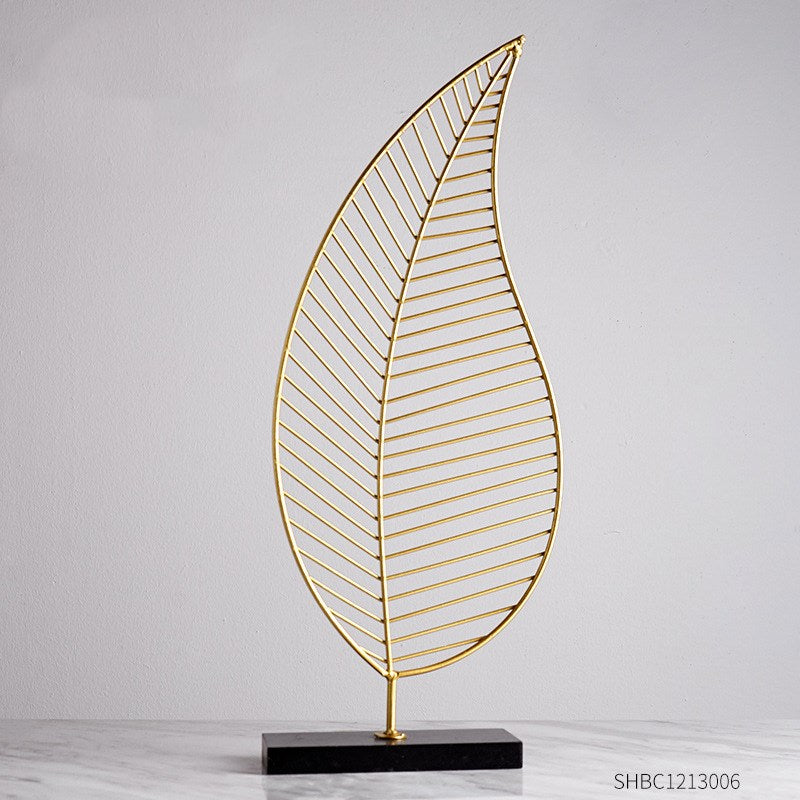 Gold Wire Leaf