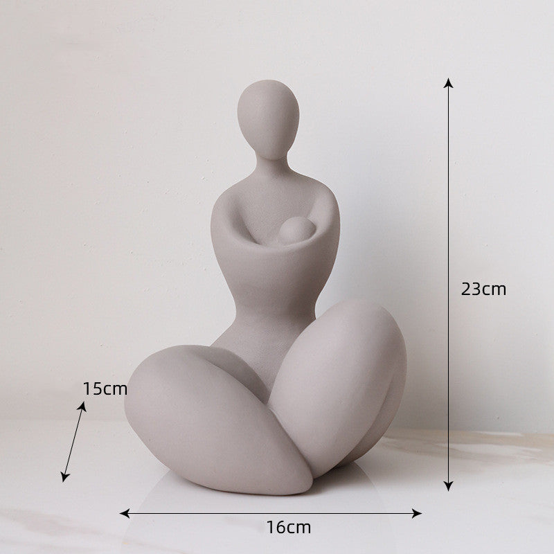 Minimalistic Stylized Figurine, Assorted