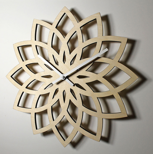 Lotus Wall Clock