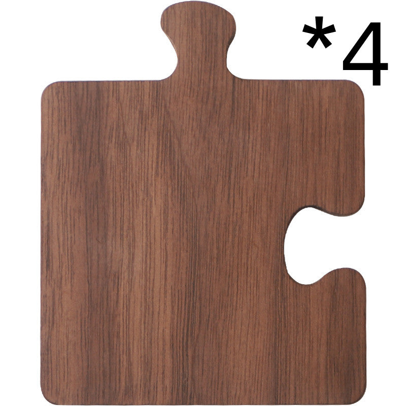 Walnut Jigsaw Coaster