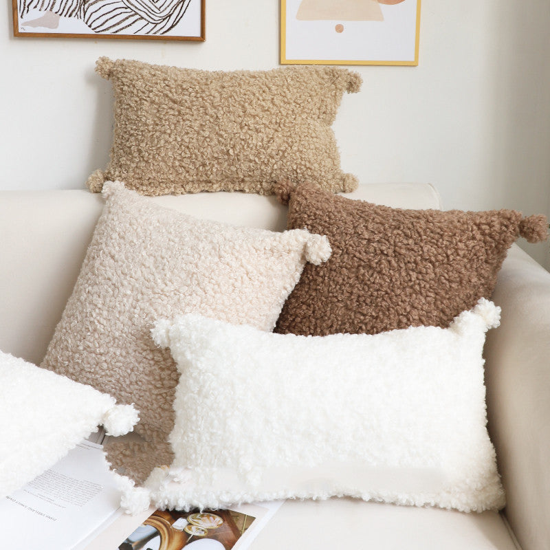 Ultra Plush Faux Wool Pillow Covers