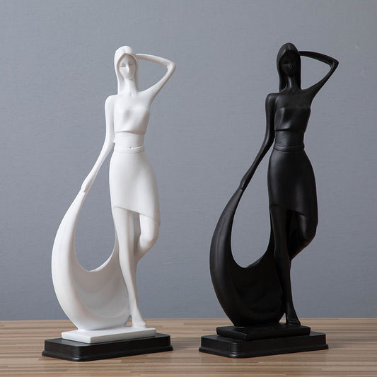 Scandi-Style Woman Figurine, Assorted