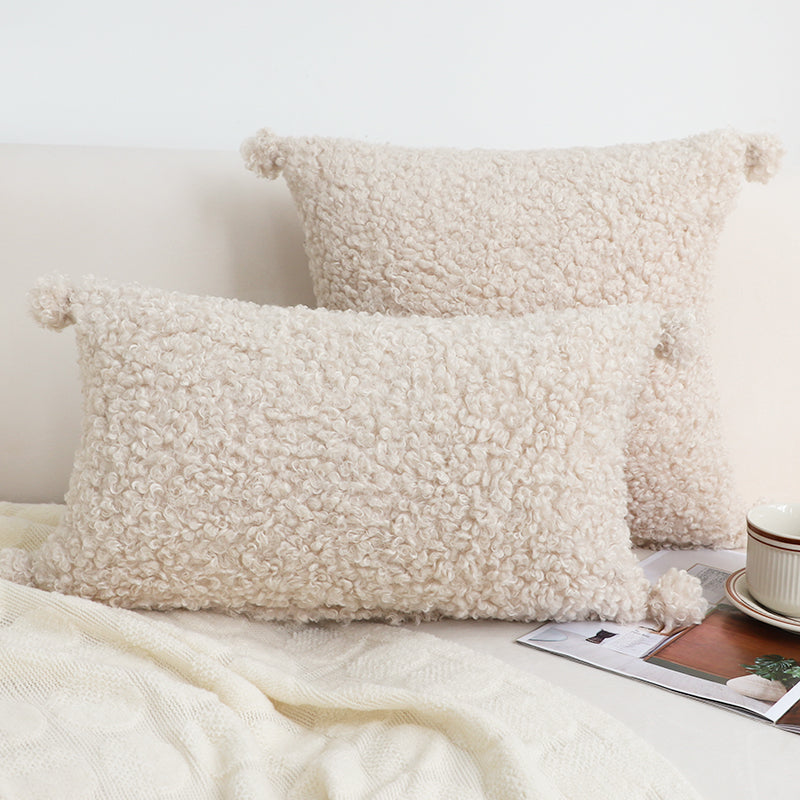 Ultra Plush Faux Wool Pillow Covers